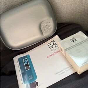 Pro Blue Electronic Hair Removal Device with Case